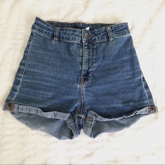 High waisted H&M jean shorts bundle - Picture 5 of 8